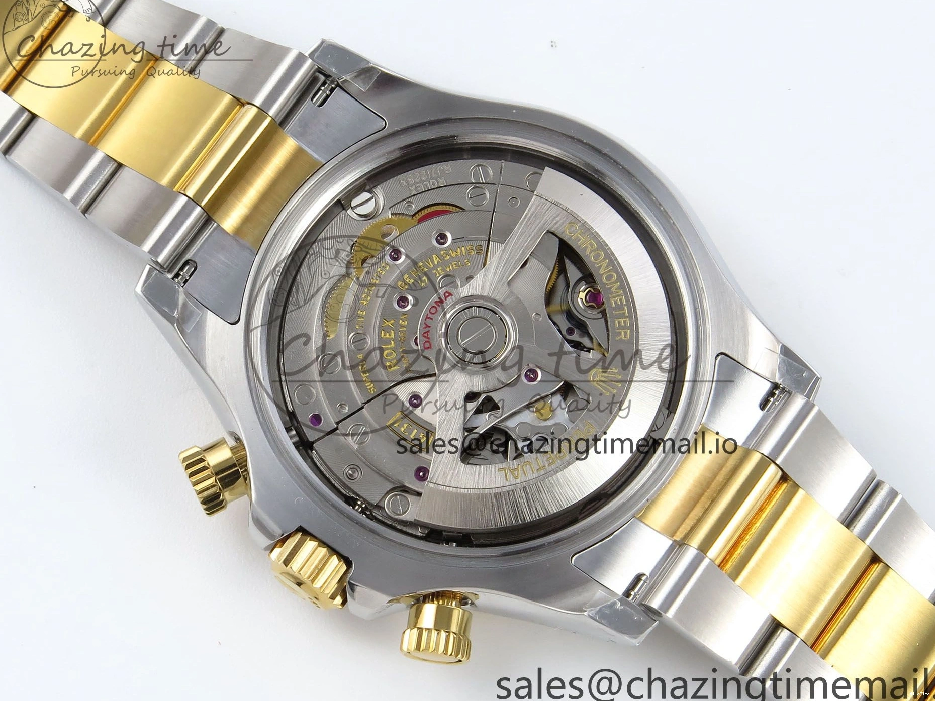 MiroTime 0128 Daytona 126503 QF 1:1 Best Edition Black YG Dial on SS YG Braclet SH4131 V Colorful 719